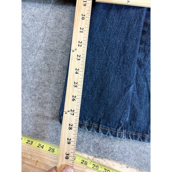 Vintage Y2K Levis 505 Red Tab Jeans Mens 32x30 Blue Straight Streetwear Casual - Picture 6 of 8